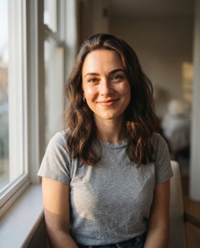 Example result: Golden hour window portrait