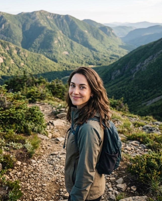 Example result: Mountain trail