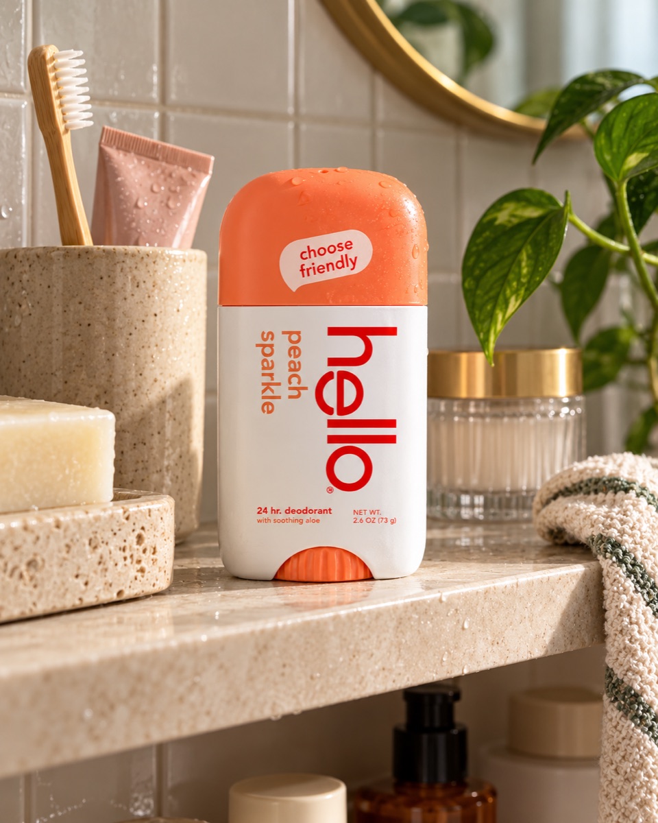 Made with /bathroomshelfugc: A casual phone photo of the product on a real bathroom shelf.