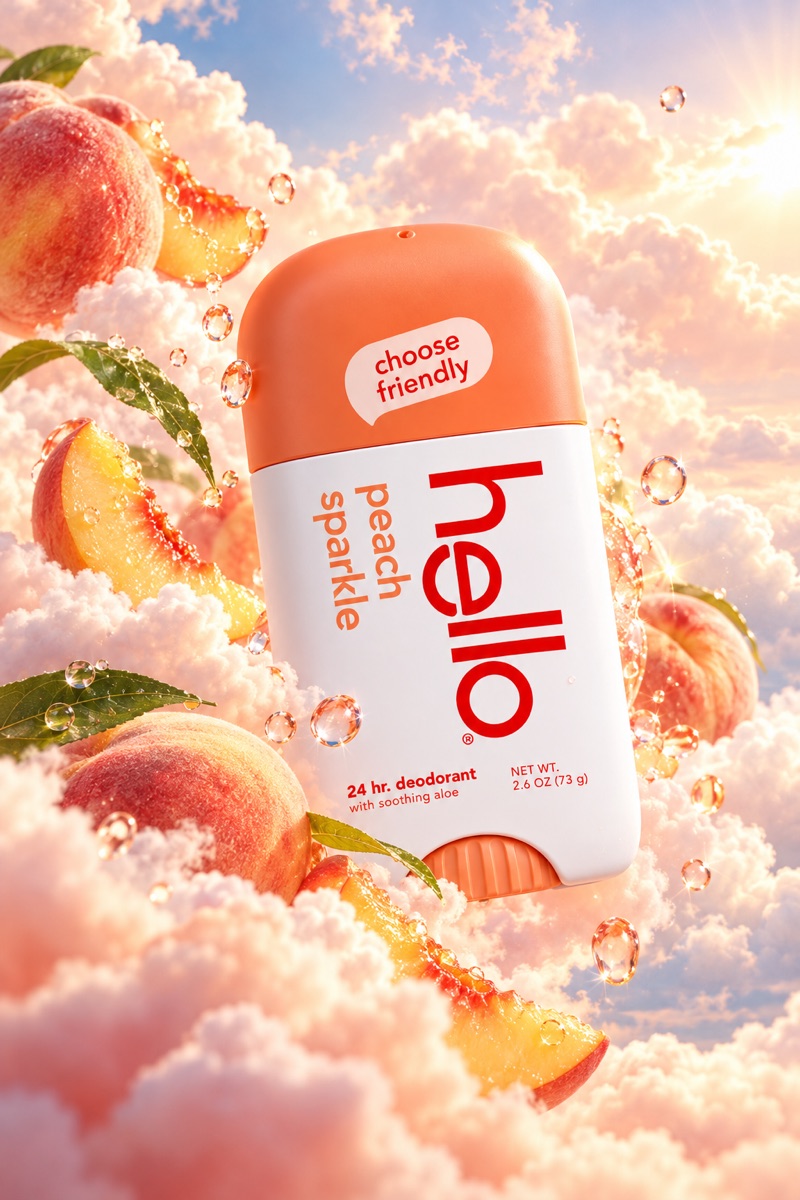 Made with /cloudsdreamy: The product floating in soft pink clouds at sunset.