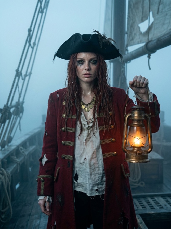 Example result: Ghost pirate captain, Halloween costume made from one photo