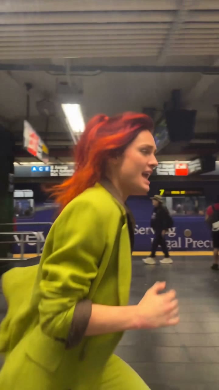 Phone Stuck to the Train AI Prompt: Swap Yourself In