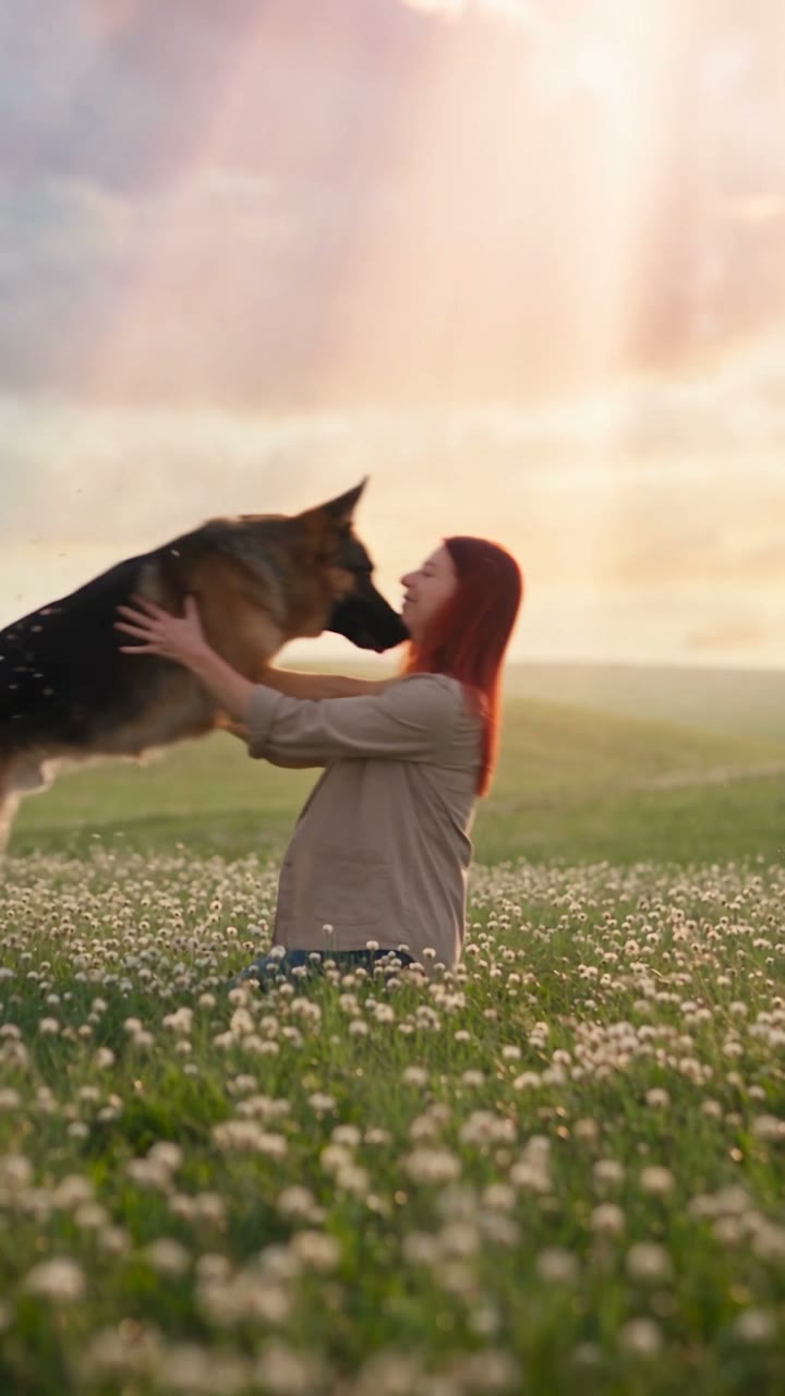 Rainbow Bridge AI Video Prompt: Meet Your Dog Again