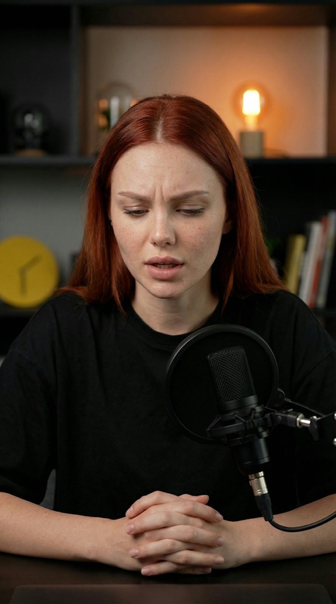 Example result: Hands clasped at the desk